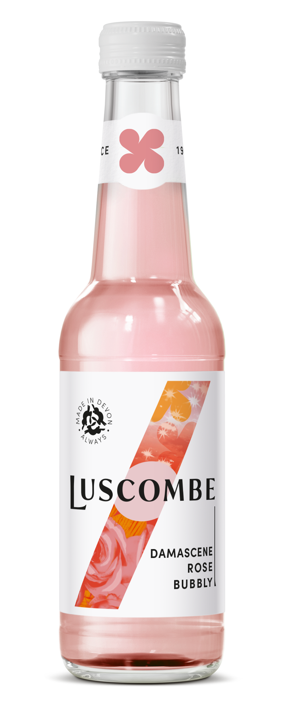 Luscombe - Damascene Rose Bubbly 270ml (12 Pack)