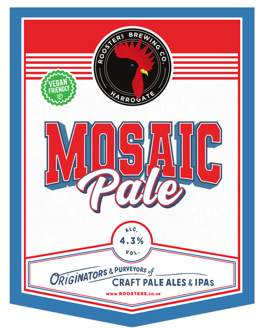 Roosters - Mosaic Pale 9G