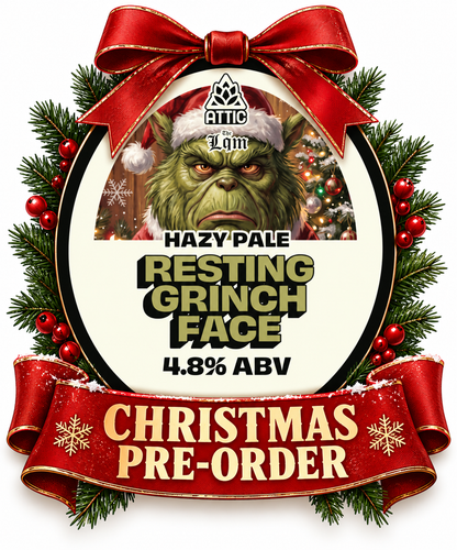 Attic X LQM - Resting Grinch Face 9G *Christmas Pre Order*
