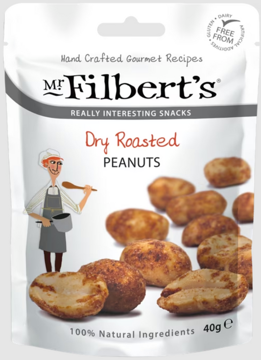 Dry Roasted Peanuts 20 Pack