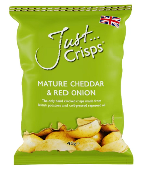 Mature Cheddar and Red Onion Crisps 24 Pack