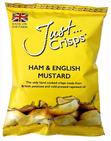 Ham & Mustard Crisps 24 Pack