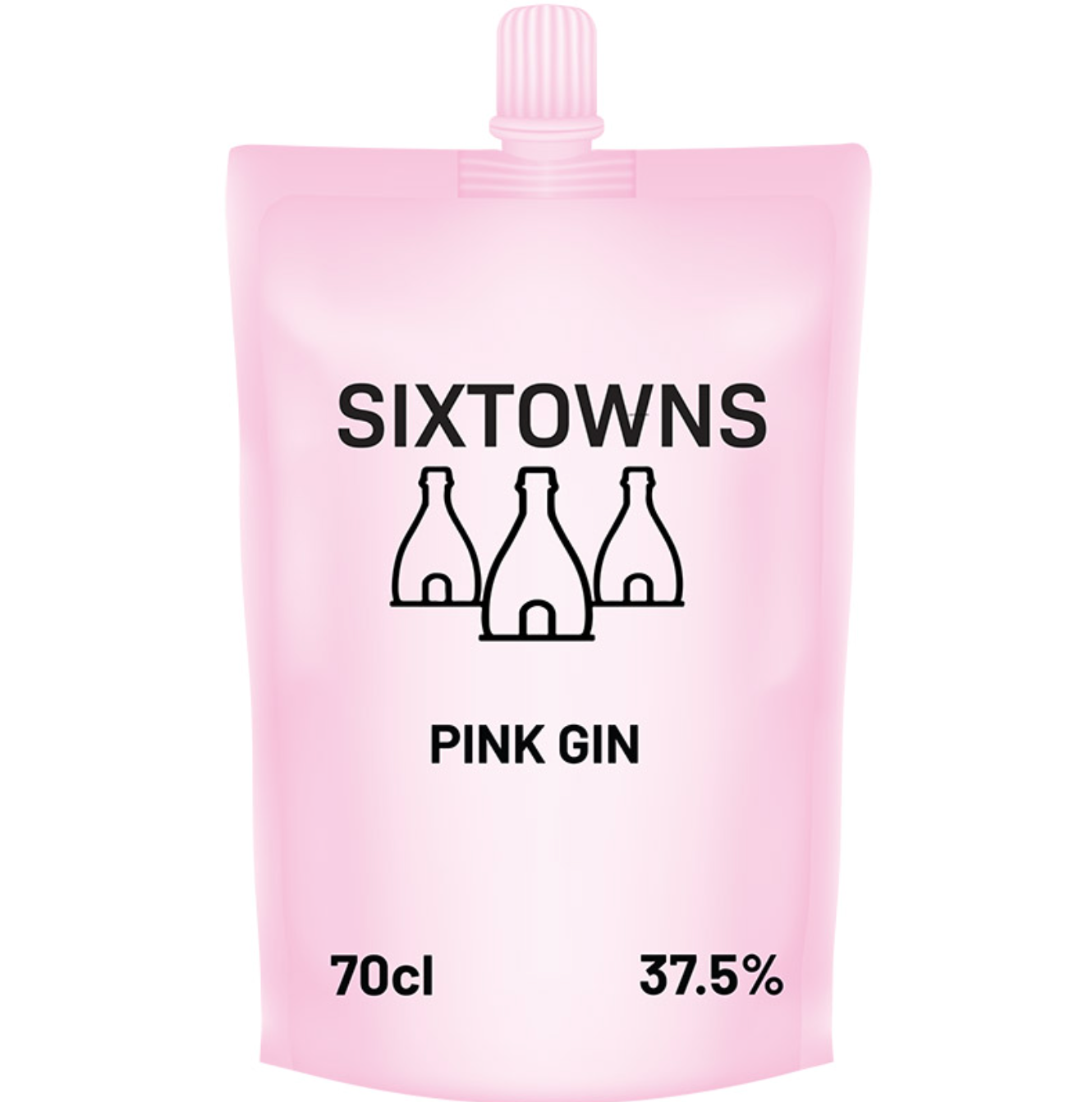 Hand Crafted Pink Gin (Refill Pouch 70cl)