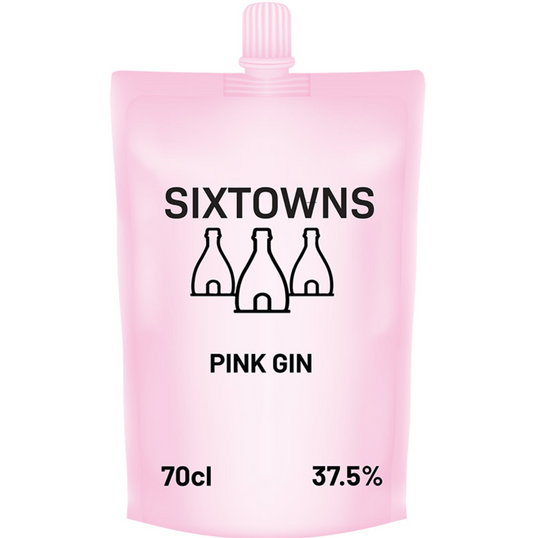 Hand Crafted Pink Gin (Refill Pouch 70cl)