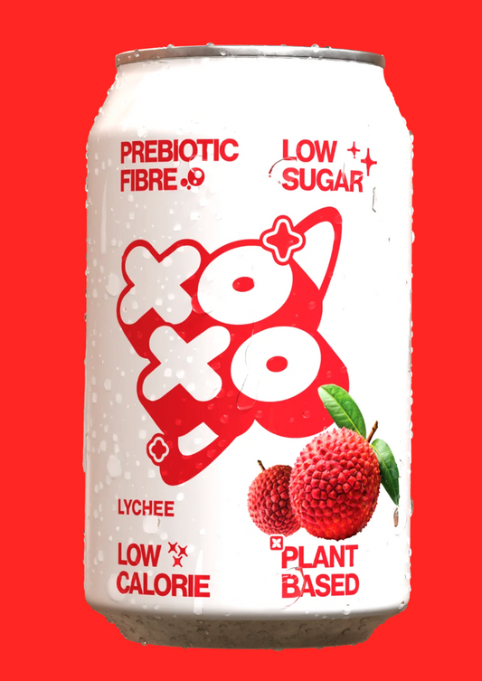 XOXO - Lychee Prebiotic Soda 330ml