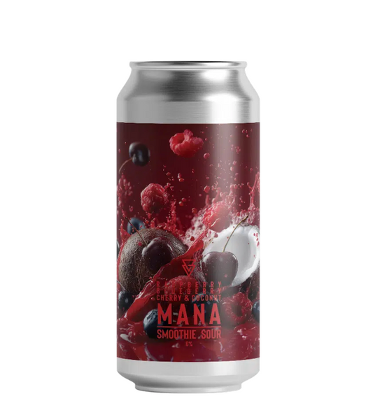 Azvex - MANA Raspberry , Blueberry , Cherry & Coconut 440ml
