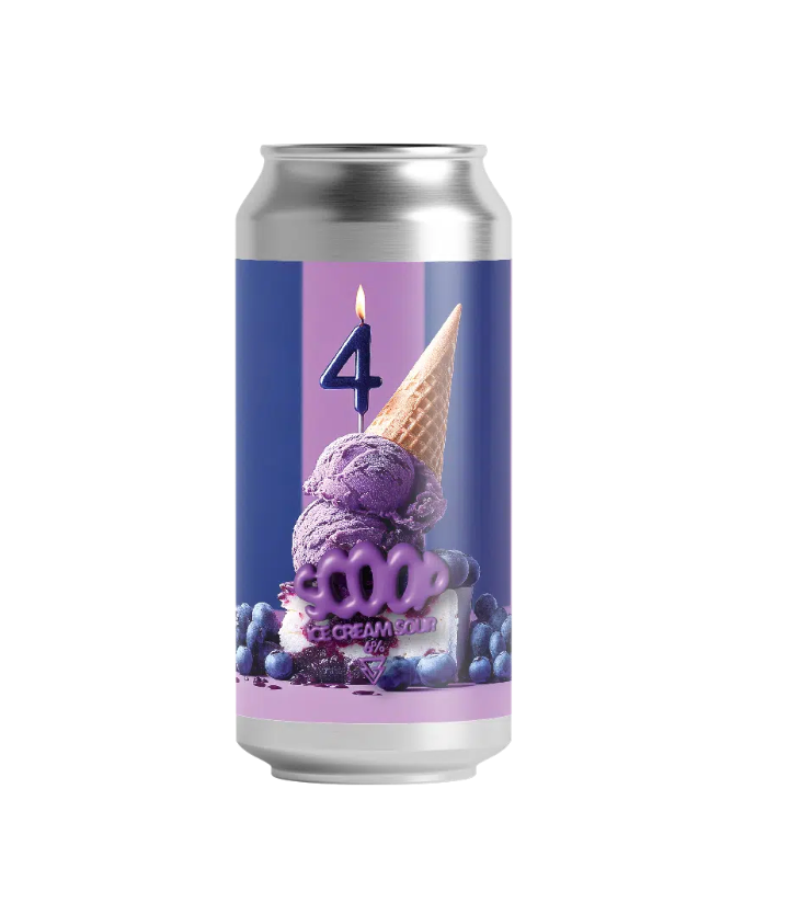 Azvex - Scoop Blueberry Birthday Cheescake 440ml