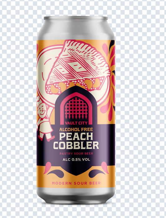 Vault City - Peach Cobbler AF 440ml