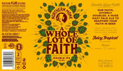 Northern Monk - A whole lot of Faith 440ml