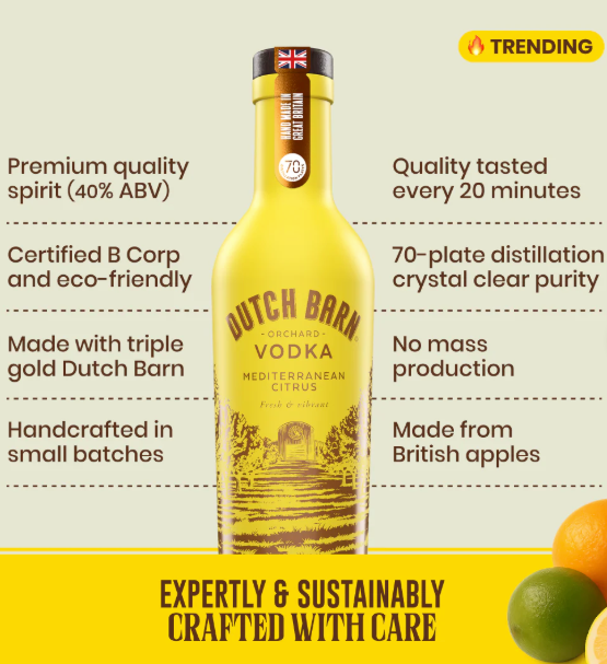 Dutch Barn - Mediterranean Citrus Vodka
