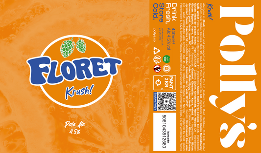Polly's - Floret Krush 440ml *Floret Day!! Pre Order*