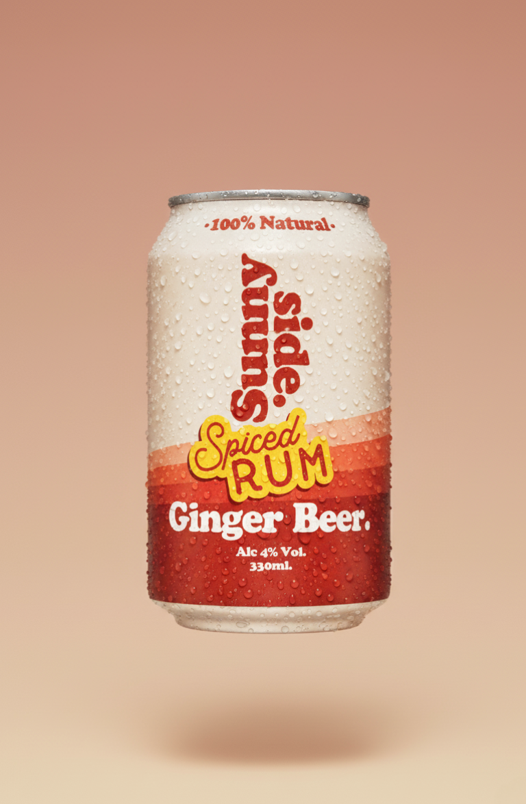 Sunny Side - Spiced Rum and Ginger Beer GF Cans 12 Pack
