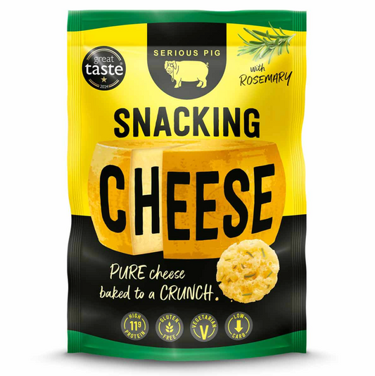 Serious Pig - Snacking Cheese Rosemary 24 Pack