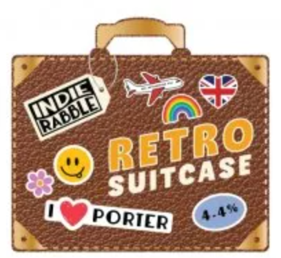 Indie Rabble - Retro Suitcase 9G