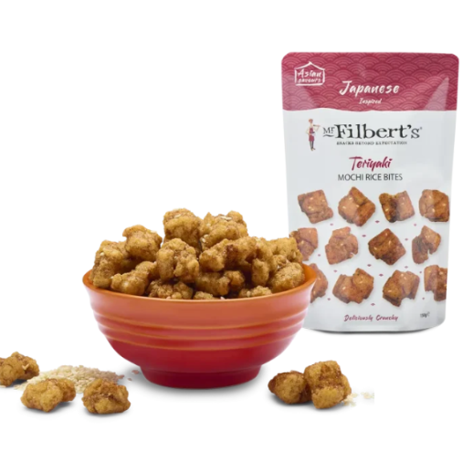 Mr Filberts - Japanese Teriyaki Rice Crackers 16 Pack
