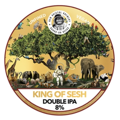 New Bristol - The King Of Sesh Double IPA 20L