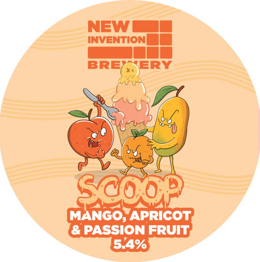 New Invention - Scoop - Mango, Apricot, Passionfruit 30L