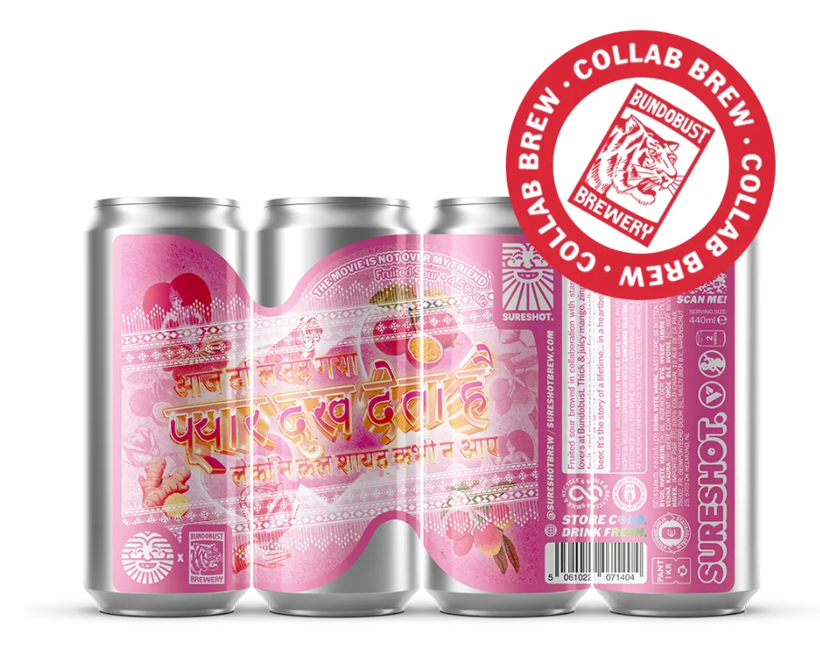 Sureshot X Bundobust - The Movie Is Not Over My Friend 440ml