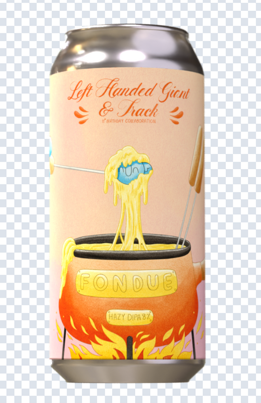 Left Handed Giant X Track - Fondue DIPA 440ml *PRE ORDER*