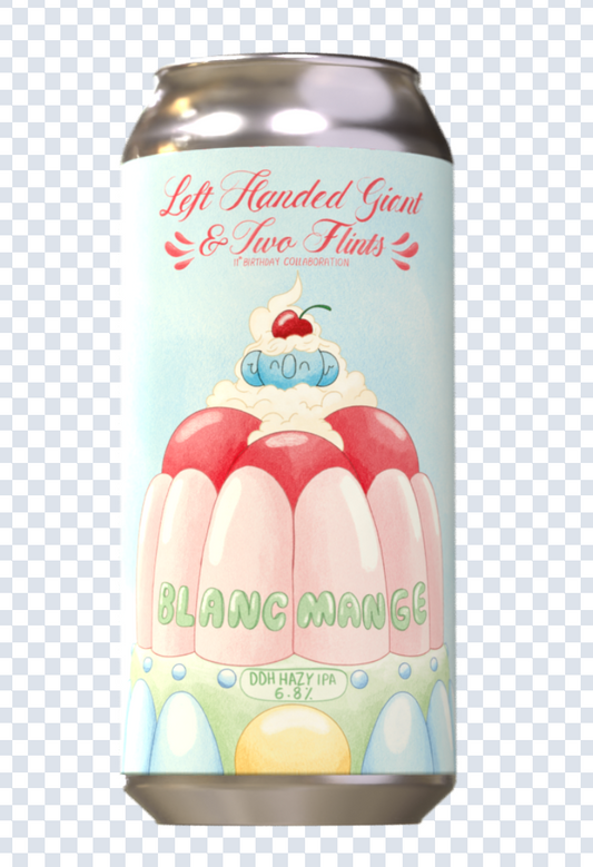 Left Handed Giant X Two Flints Blancmange 440ml *PRE ORDER*