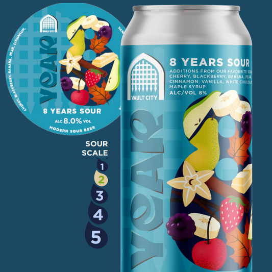 Vault City - 8 Year Sour 440ml *PRE-ORDER*