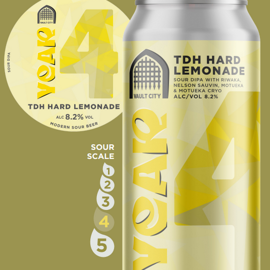 Vault City - TDH Hard Lemonade 440ml *PRE-ORDER*