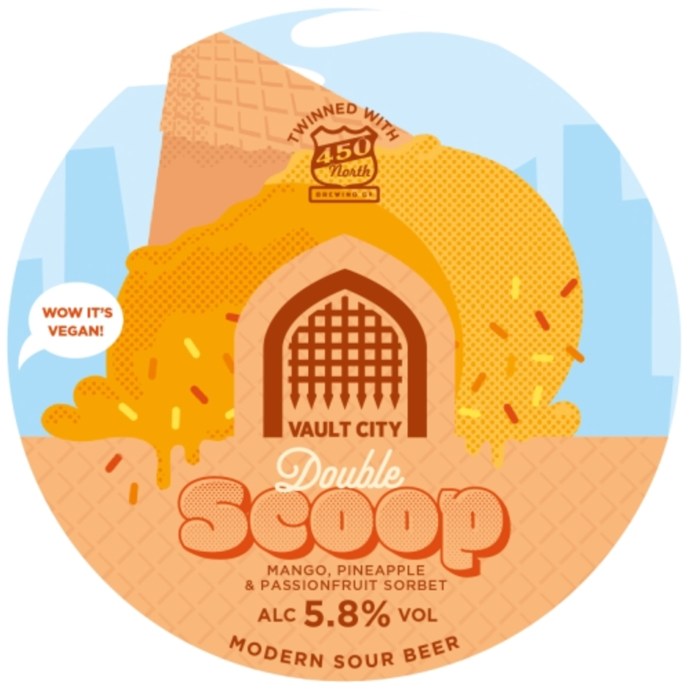 Vault City - Mango, Pineapple, Passionfruit Vegan Sorbet 20L