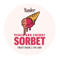 Yonder - Peach & Cherry Sorbet 30L