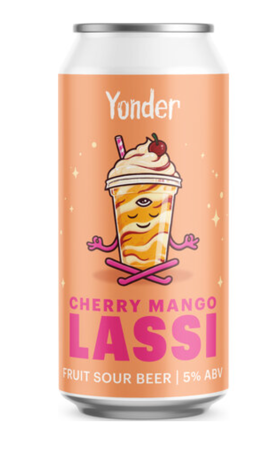 Yonder - Mango & Cherry Lassi 440ml