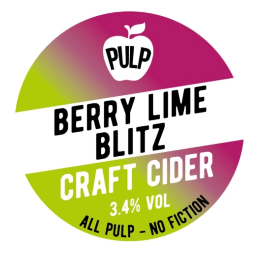 Pulp - Berry Lime Blitz Cider 20L BIB