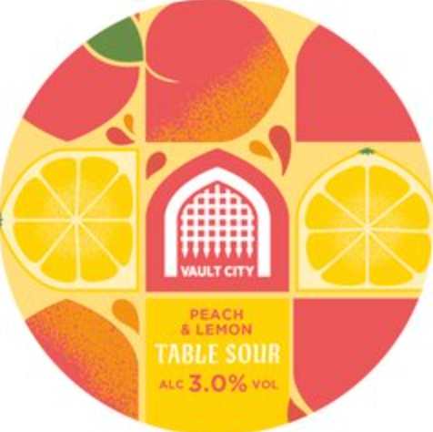 Vault City - Peach and Lemon Table Sour 30L