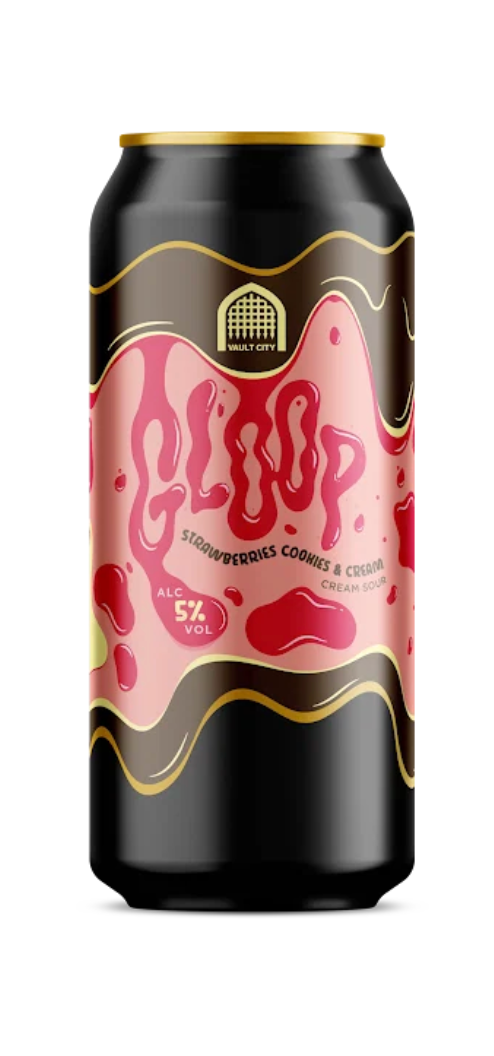 Vault City - GLOOP Sour - Strawberries & Cookies & Cream 440ml