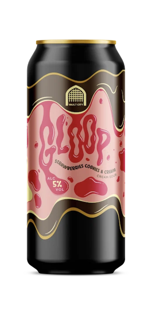 Vault City - GLOOP Sour - Strawberries & Cookies & Cream 440ml