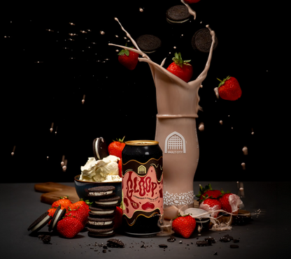 Vault City - GLOOP Sour - Strawberries & Cookies & Cream 440ml