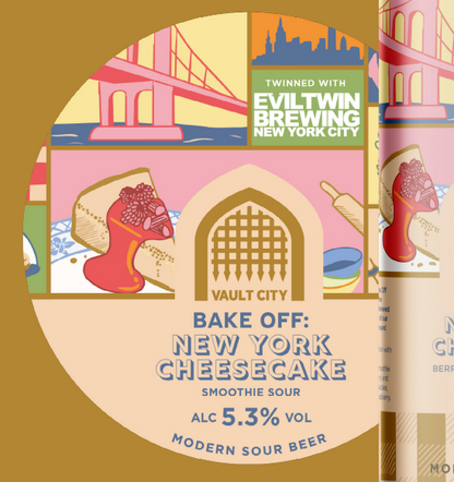 Vault City X Evil Twin - BAKE OFF: NY Cheesecake 20L