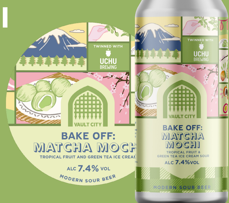 Vault City X Uchu - Matcha Mochi 20L