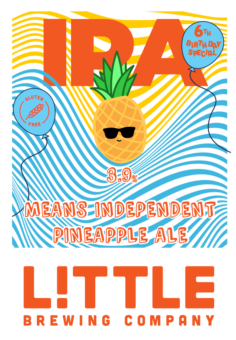 Little Critters - IPA Independant Pinapple Ale 9G (GF)