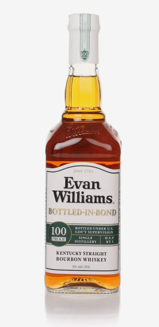 Evan Williams - White Label Bottle In Bond Bourbon 70cl