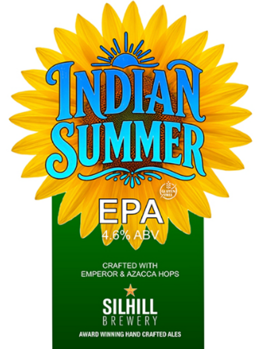 Silhill Brewery - Indian Summer (GF) 9G