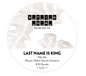 Nothing Bounds - Last Name Is King 30L