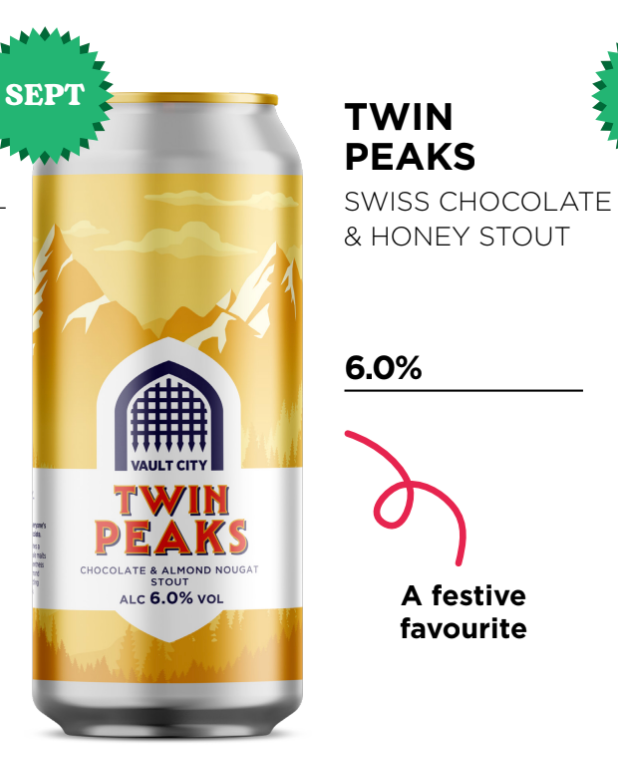 Vault City - Twin Peaks 440ml *Xmas Pre Order 26*