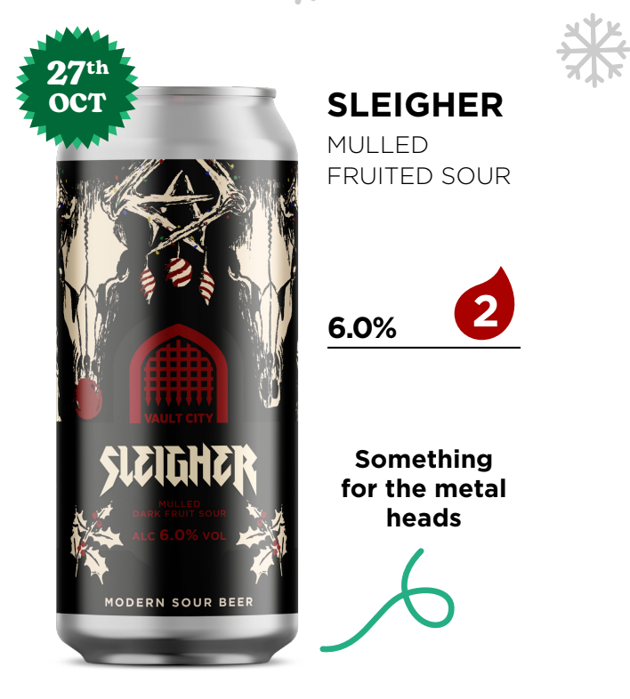 Vault City - Sleigher 440ml *Xmas Pre Order 26*