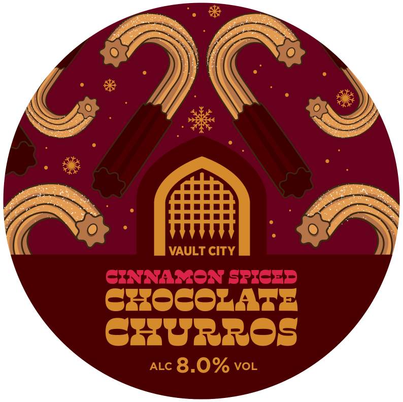 Vault City - Cinnamon Spiced Chocolate Churros 20L *Xmas Pre Order 26*