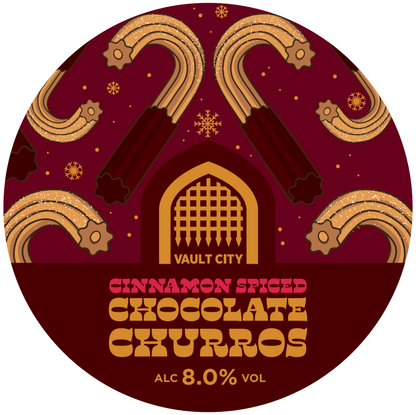 Vault City - Cinnamon Spiced Chocolate Churros 20L *Xmas Pre Order 26*
