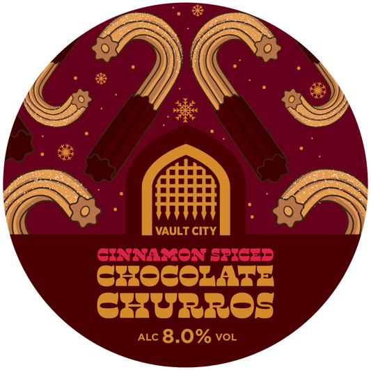 Vault City - Cinnamon Spiced Chocolate Churros 20L *Xmas Pre Order 26*