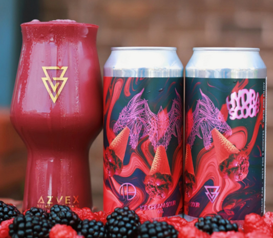 Azvex - Hydra Scoop Raspberry & Blackberry 440ml
