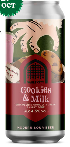 Vault City - Cookies & Milk 440ml *Xmas Pre Order 26*