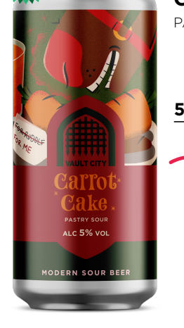 Vault City - Carrot Cake 440ml *Xmas Pre Order 26*