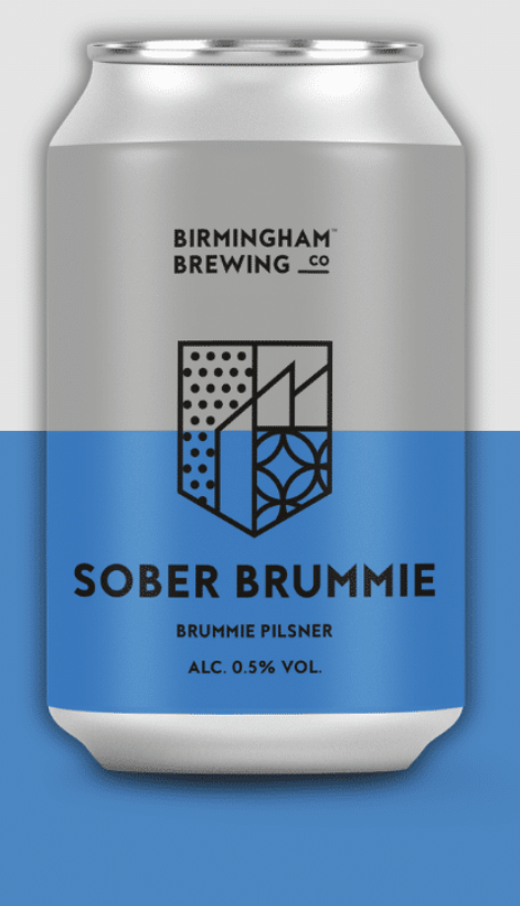 Birmingham Brewing - Sober Brummie Lager 330ml (GF)