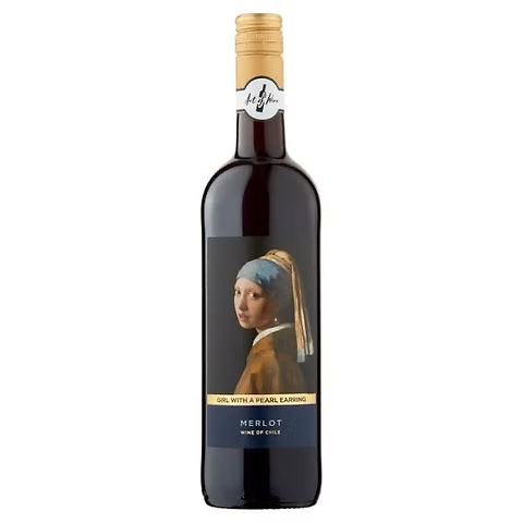 Girl With The Pearl Earring, Merlot